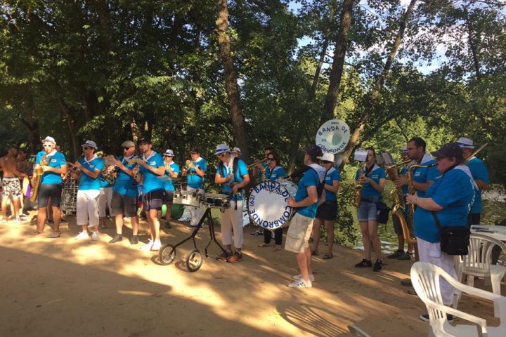 Banda de combronde à Ebreuil