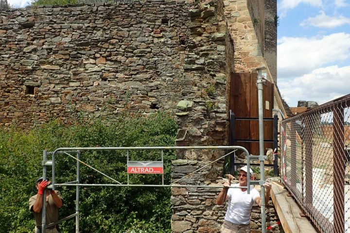 Château Rocher - Travaux de réhabilitation