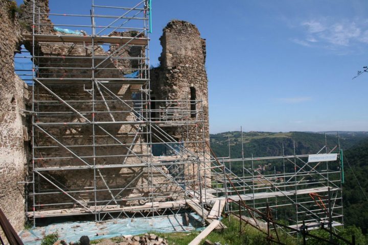 Château Rocher - Travaux de réhabilitation