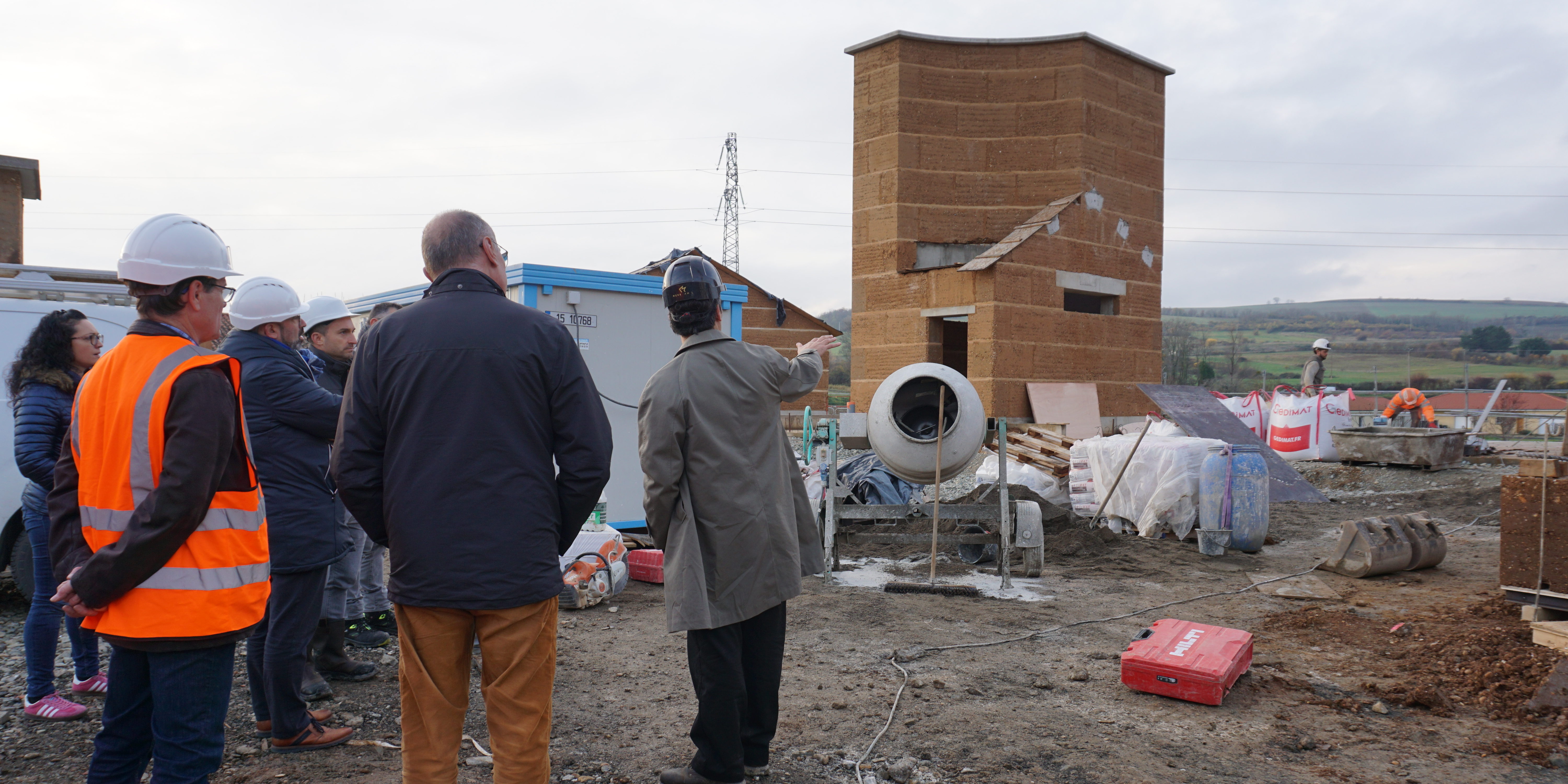Visite de chantier : où en est le Pôle Enfance-Jeunesse de Beauregard-Vendon ?